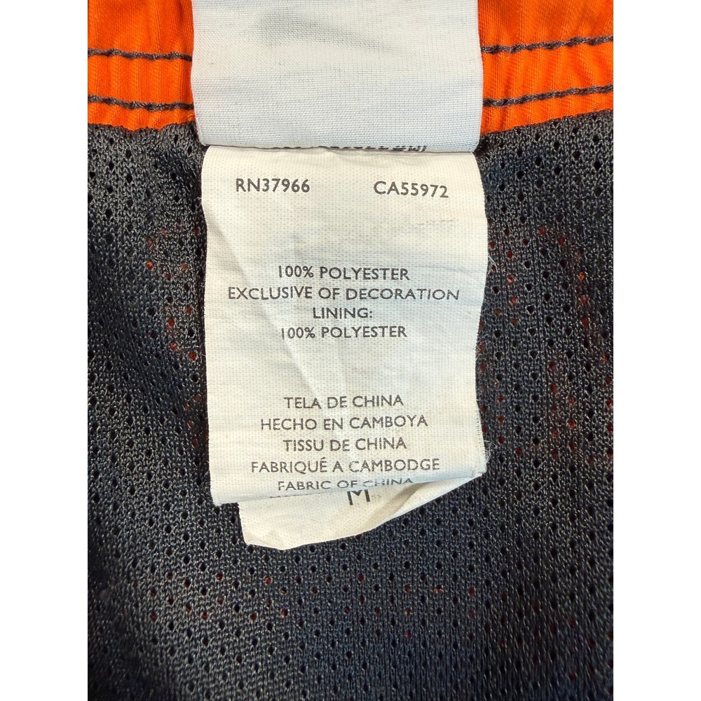 NIKE Swim Board Shorts Mens M Grey Cargo Pocket Drawstring Trunks Beachwear - Picture 5 of 7